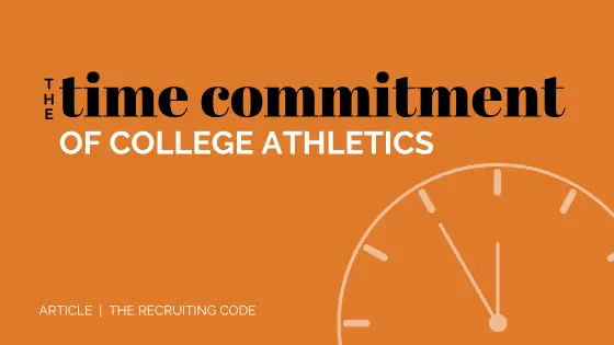 the time commitment of college athletics