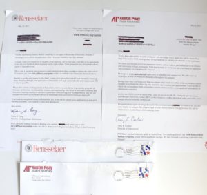Generic College Letters